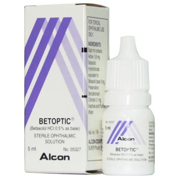Betoptic Betaxolol Alcon - Karuri Pharmaceuticals Ltd