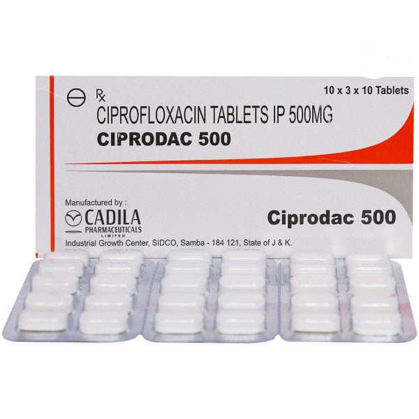 Ciprodac 500 mg - Karuri Pharmaceuticals Ltd Products